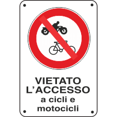 divieto cicli e motocicli divieto cicli e motocicli divieto cicli e motocicli 4